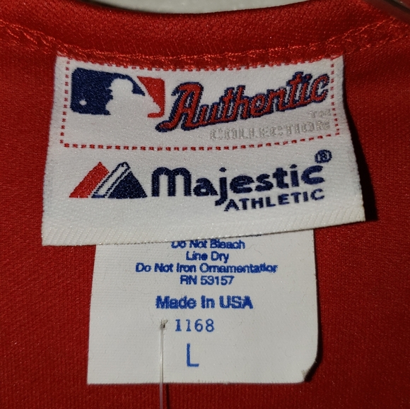 MLB Authentic Cincinnati Reds Microtec Jersey Adult LG - Picture 10 of 14